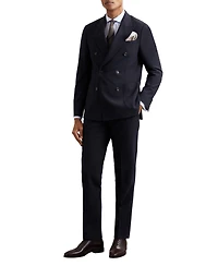 Reiss Men's Belmont Textured Weave Mixer Pants
