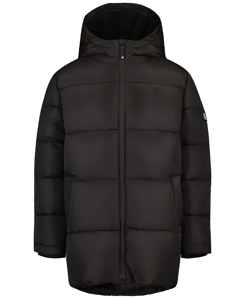 Calvin Klein Boys' 8-20 Long-Sleeve Puffer Jacket