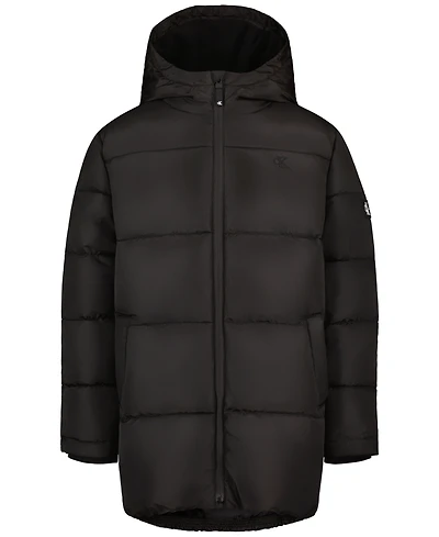 Calvin Klein Boys' 8-20 Long-Sleeve Puffer Jacket