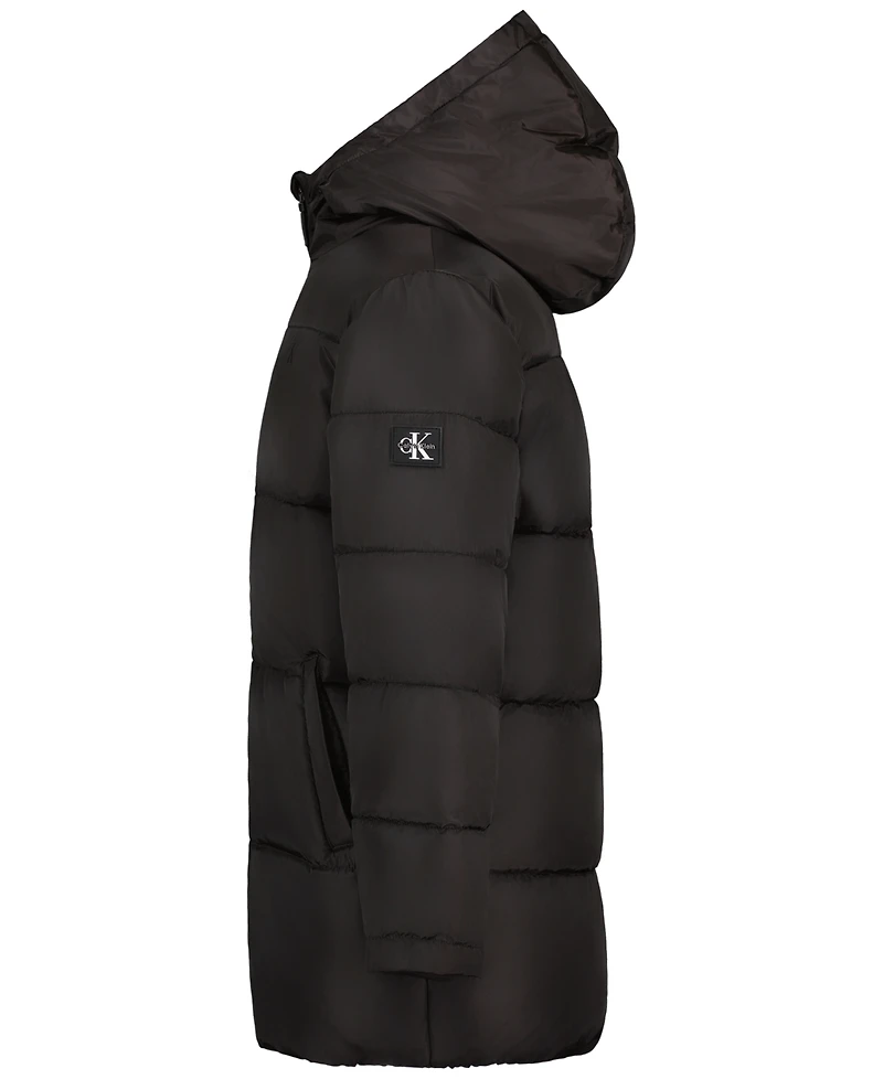 Calvin Klein Boys' 8-20 Long-Sleeve Puffer Jacket