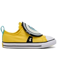 Converse Toddler Kids' Chuck Taylor All Star Minions EasyOn Ox Fastening Strap Lifestyle Sneakers from Finish Line