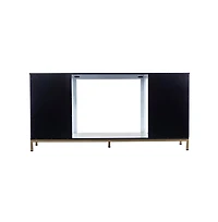 Augusta Home Daltaire Color Changing Fireplace w/ Media Storage