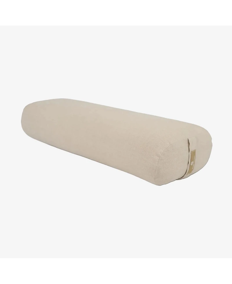 Hugger Kino Standard Yoga Bolster Natural Linen