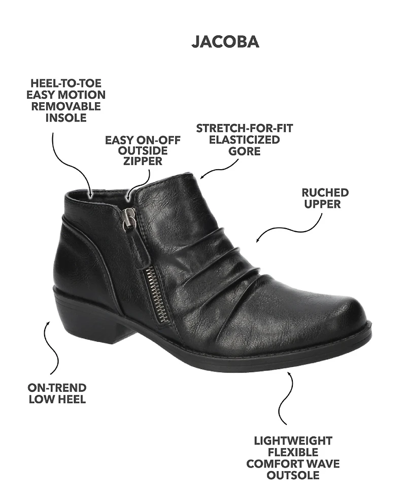Easy Street Women's Jacoba Ankle Booties