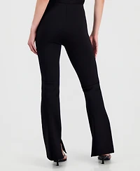 Bar Iii Women's Ponte Flare Leggings, Macy's Exclusive