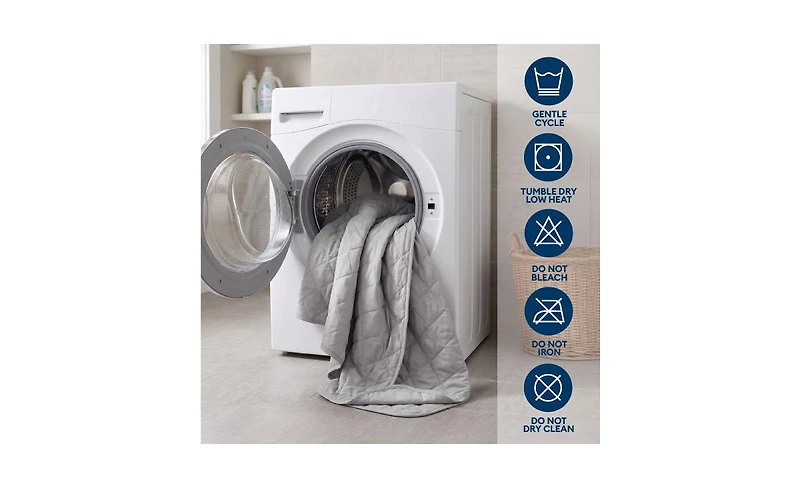 Therapedic 50" x 60" Light Grey Cooling Throw