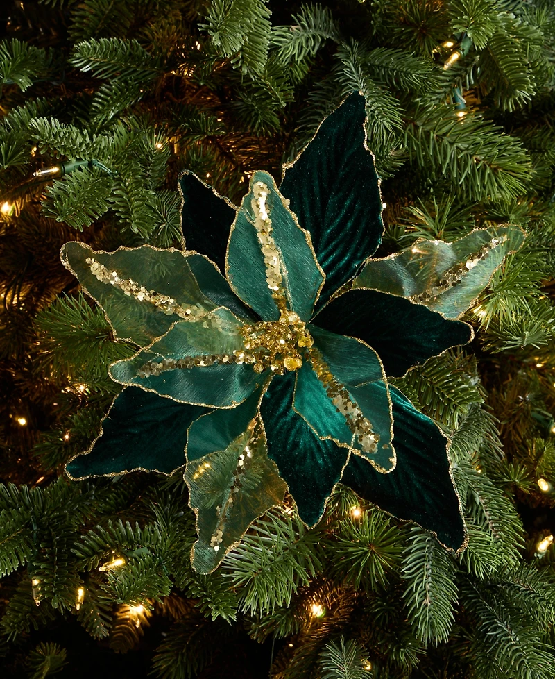 Holiday Lane Enchanted Forest Flower Pick, Macy's Exclusive