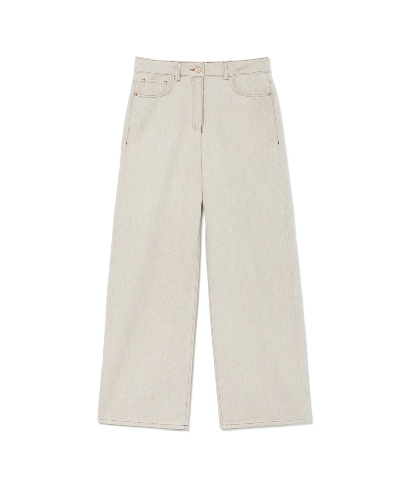 Reiss Women's Febe Wide-Leg Jean