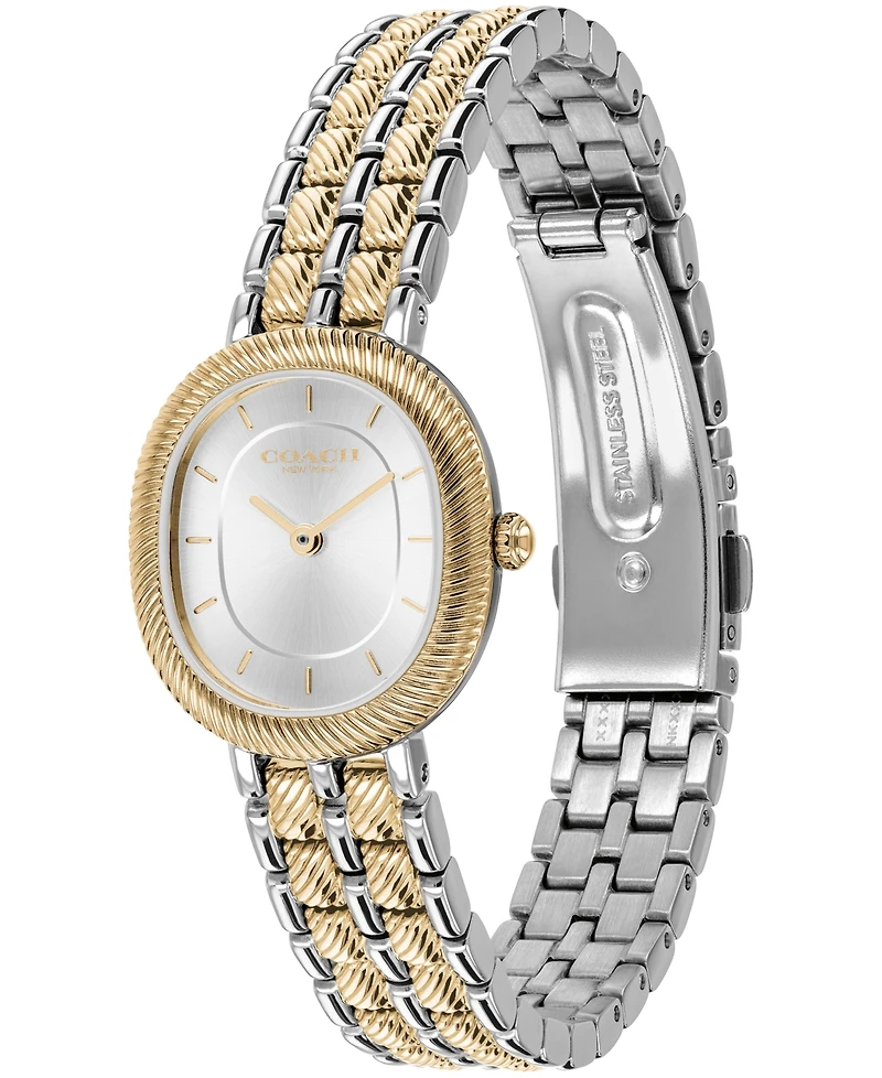 Coach Women's Harlow Two-Tone Stainless Steel Bracelet Watch 23.8mm
