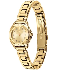 Coach Women's Kitt Gold-Tone Stainless Steel Bracelet Watch 21mm