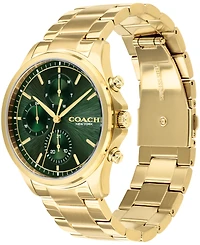 Coach Men's Oliver Gold-Tone Stainless Steel Bracelet Watch 41mm
