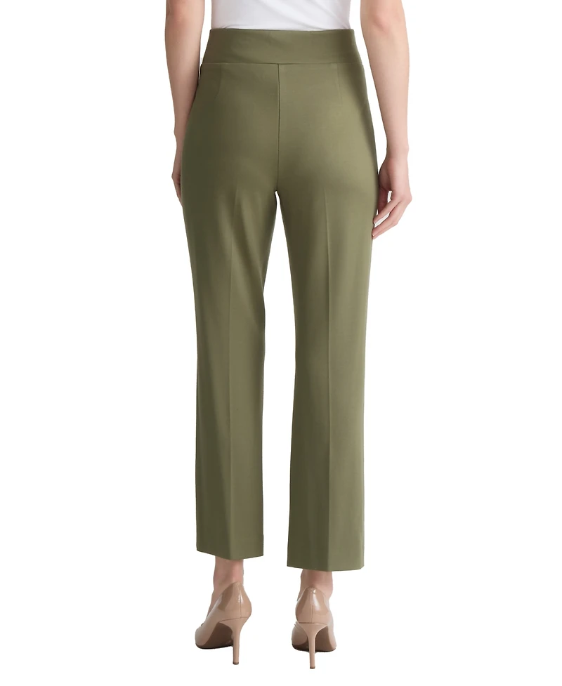 Jones New York Petite Pintuck Pull-On Trousers