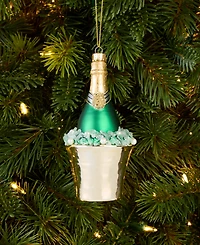 Holiday Lane Foodie & Spirits Champagne Bottle Ornament, Macy's Exclusive