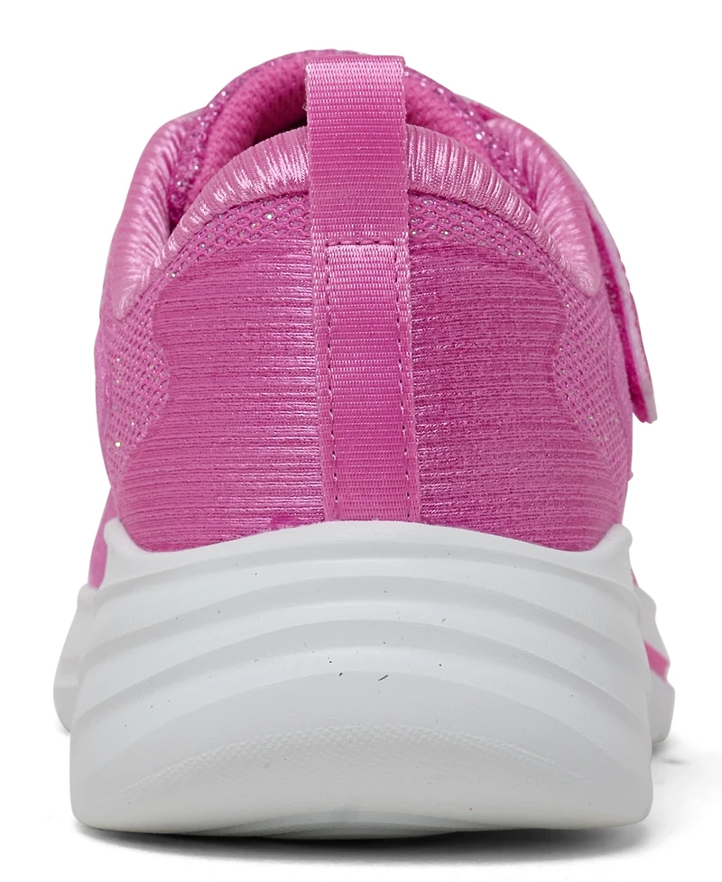 Skechers Little Girls Wave 92 Fastening Strap Lifestyle Sneakers from Finish Line