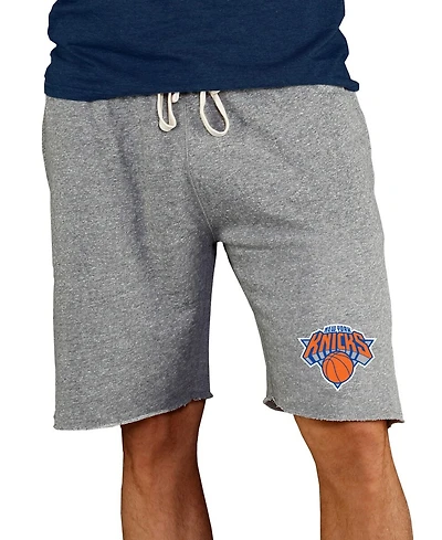 Concepts Sport Men's Gray New York Knicks Mainstream Terry Shorts