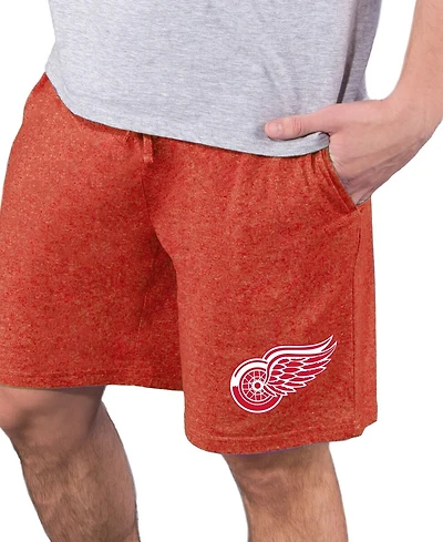 Concepts Sport Men's Red Detroit Wings Quest Knit Jam Shorts