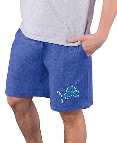 Concepts Sport Men's Blue Detroit Lions Quest Knit Jam Shorts
