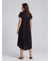 Masai Copenhagen Women's Manebili V-Neck Draped Midi Dress