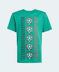 Adidas Big Boys and Girls Green Mexico National Team T-Shirt