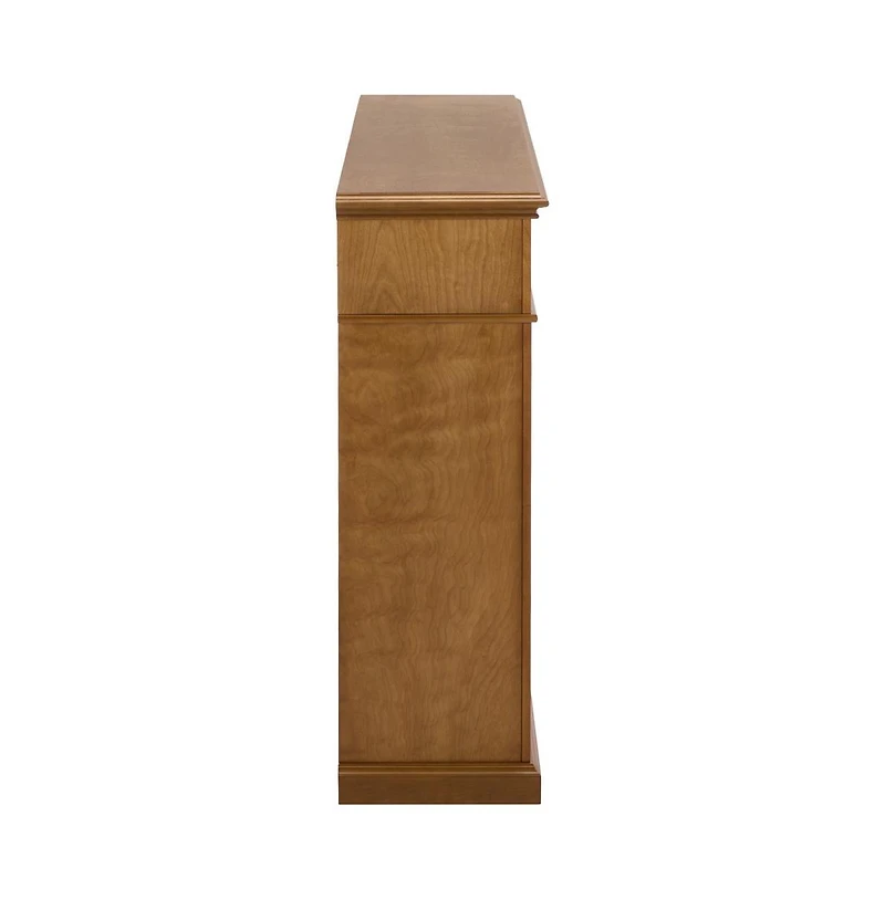 Augusta Home Trevor 2 Drawer Wood Mantel Fireplace