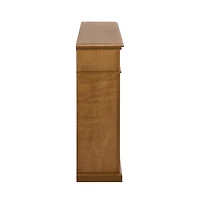 Augusta Home Trevor 2 Drawer Wood Mantel Fireplace