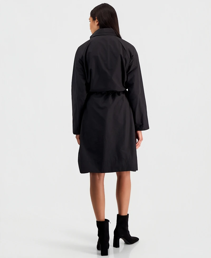 Eileen Fisher Women's High Neck Belted Coat