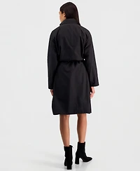 Eileen Fisher Women's High Neck Belted Coat