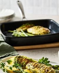 Cuisine::pro Green Stone Aluminum 11" in Ultimate Grill Pan