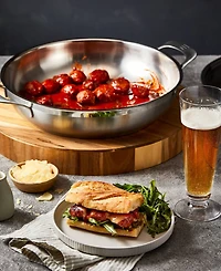 Cuisine::pro iD3 Stainless Steel 4-Quart Chef Pan