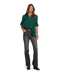 Belle & Bloom Women's Catch Feelings Pintuck Shirt