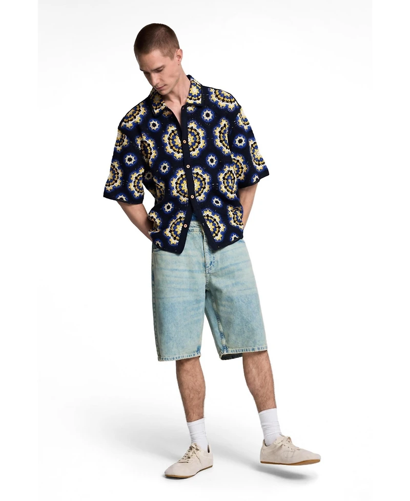 Desigual Men's Crochet shirt