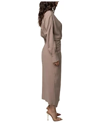 Jluxlabel Women's Skyline Wrap Midi Dress