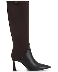 Dkny Women's Clarinda Zipper Heeled Boots