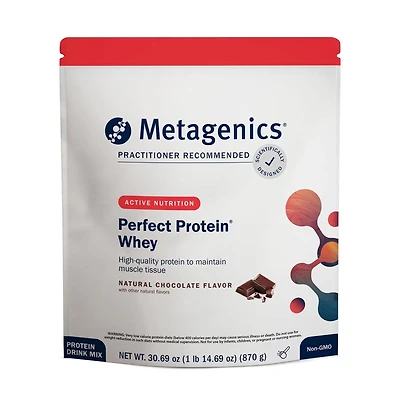 Metagenics Perfect Protein - Cross-Flow Micro-Filtered Whey Isolate and Hydrolyzed Whey - 20g Protein per Serving - Supports Muscle