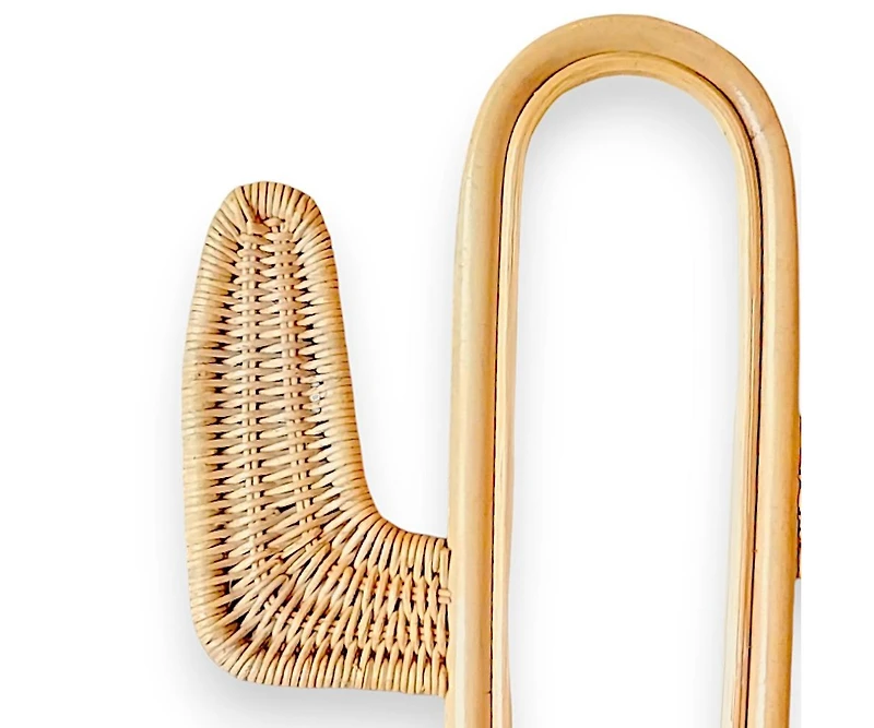 The Artisan & Company, Rattan Cactus Mirror