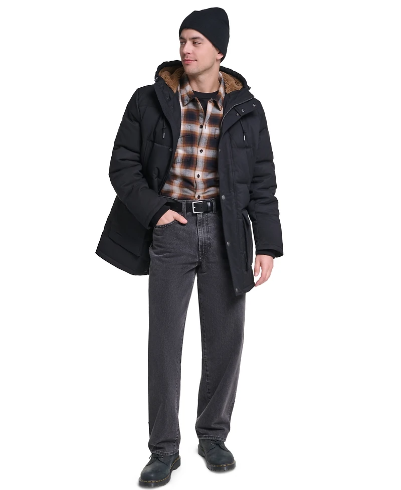 Levi's Men's Classic-Fit Quilted Parka Jacket
