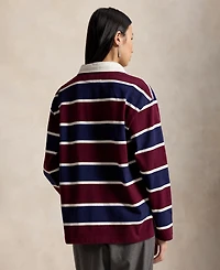 Polo Ralph Lauren Women's Oversized Cotton Rugby Shirt