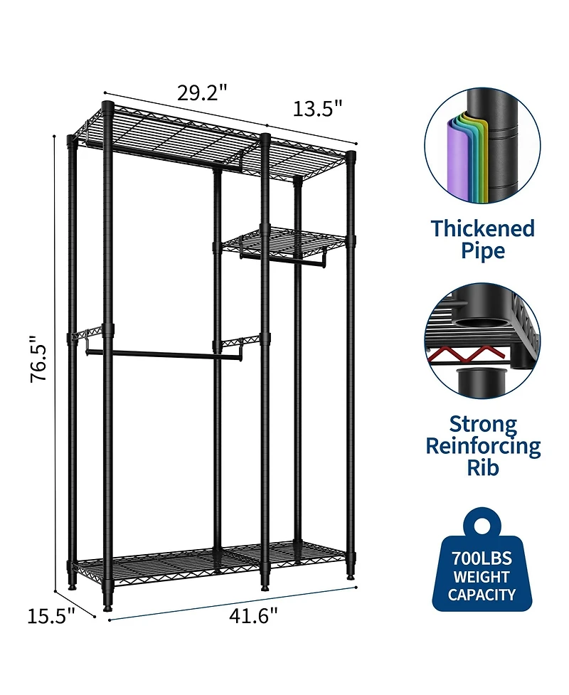 homfan Heavy Duty Armorie