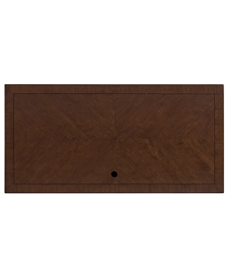 Nelman 30.5" Wood Executive Desk