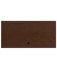 Nelman 30.5" Wood Executive Desk