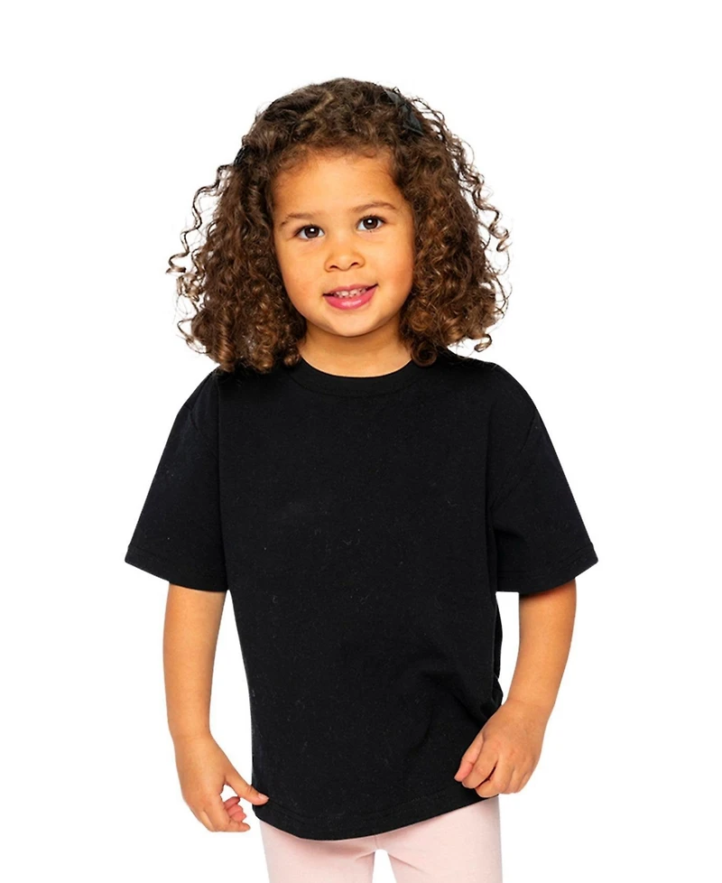 Deux par Little and Big Girl 6-14 Heavy Jersey Wide Short Sleeve T-Shirt
