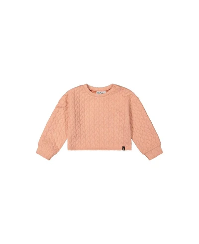 Deux par Little and Big Girl 6-14 Jacquard Sweatshirt