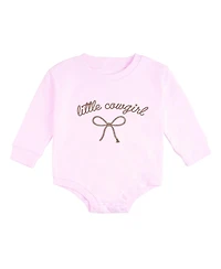 Sweet Wink Baby Girls (size 0to3m to 12 -18m ) Little Cowgirl Western Long Sleeve Romper