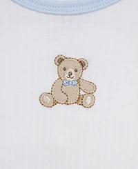 Little Me Baby Boys' Short-Sleeve Bodysuit and Pants, 2-Piece Set