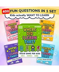 Quokka Trivia Games for Kids - Fun Card Game Family Night Educational Cards Kids, and Adults