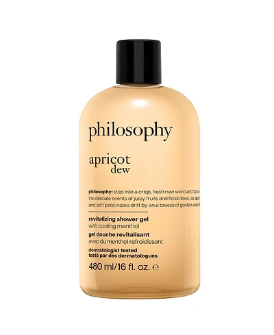 philosophy Revitalizing Shower Gel Apricot Dew, 16 oz.
