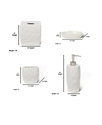 Roselli Trading Company French Impressions -Piece Bath Accessory Set