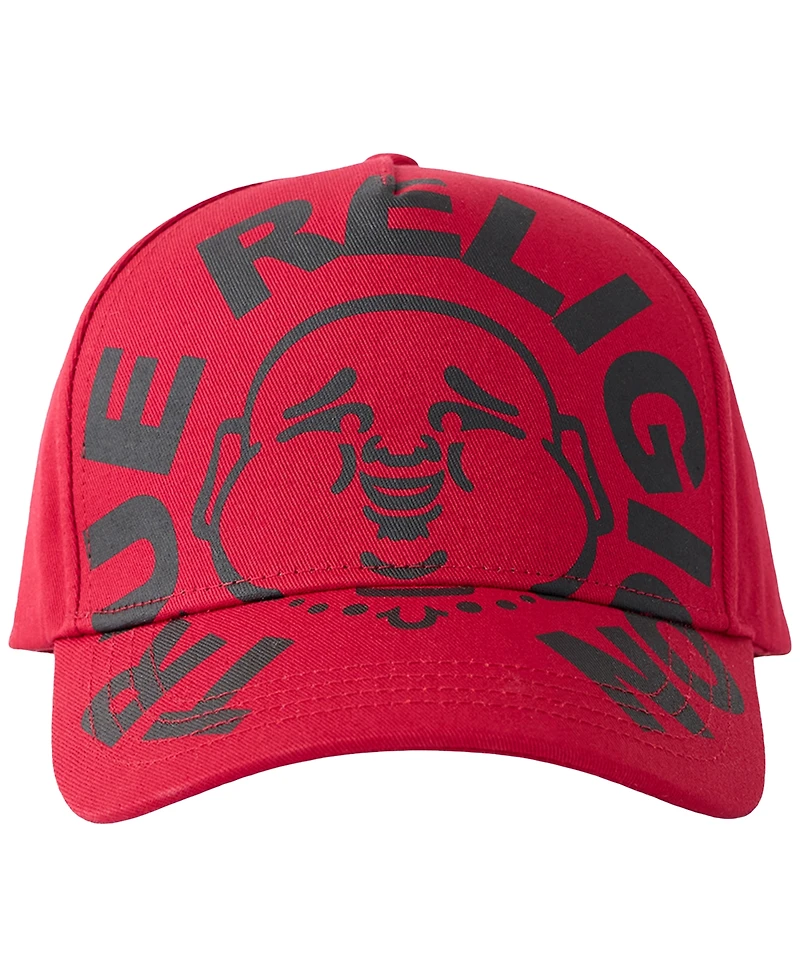 True Religion Men's Buddha Face Baseball Hat
