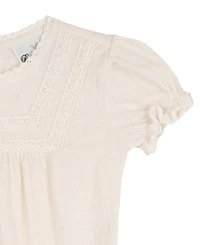 Rare Editions Baby Girls' Short-Sleeve Bodysuit and Skirt, 2-Piece Set