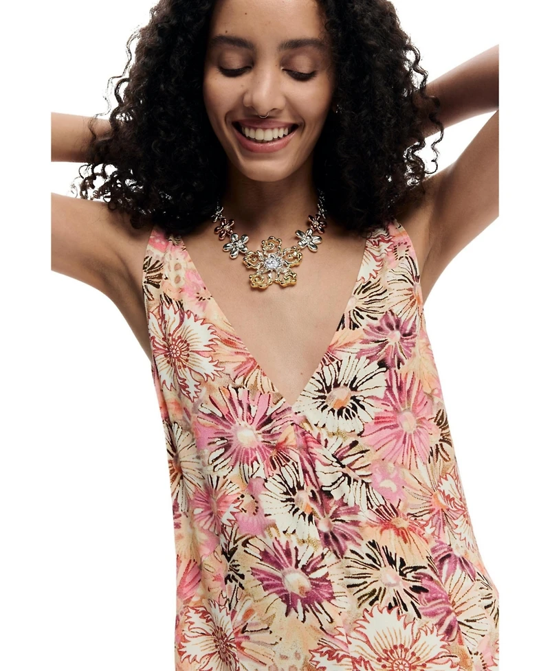Desigual Women's Printed Midi Dress